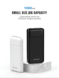 10000Mah Portable Power Bank, USB C Charger with 4 Ports, Dual USB + Micro Usb
