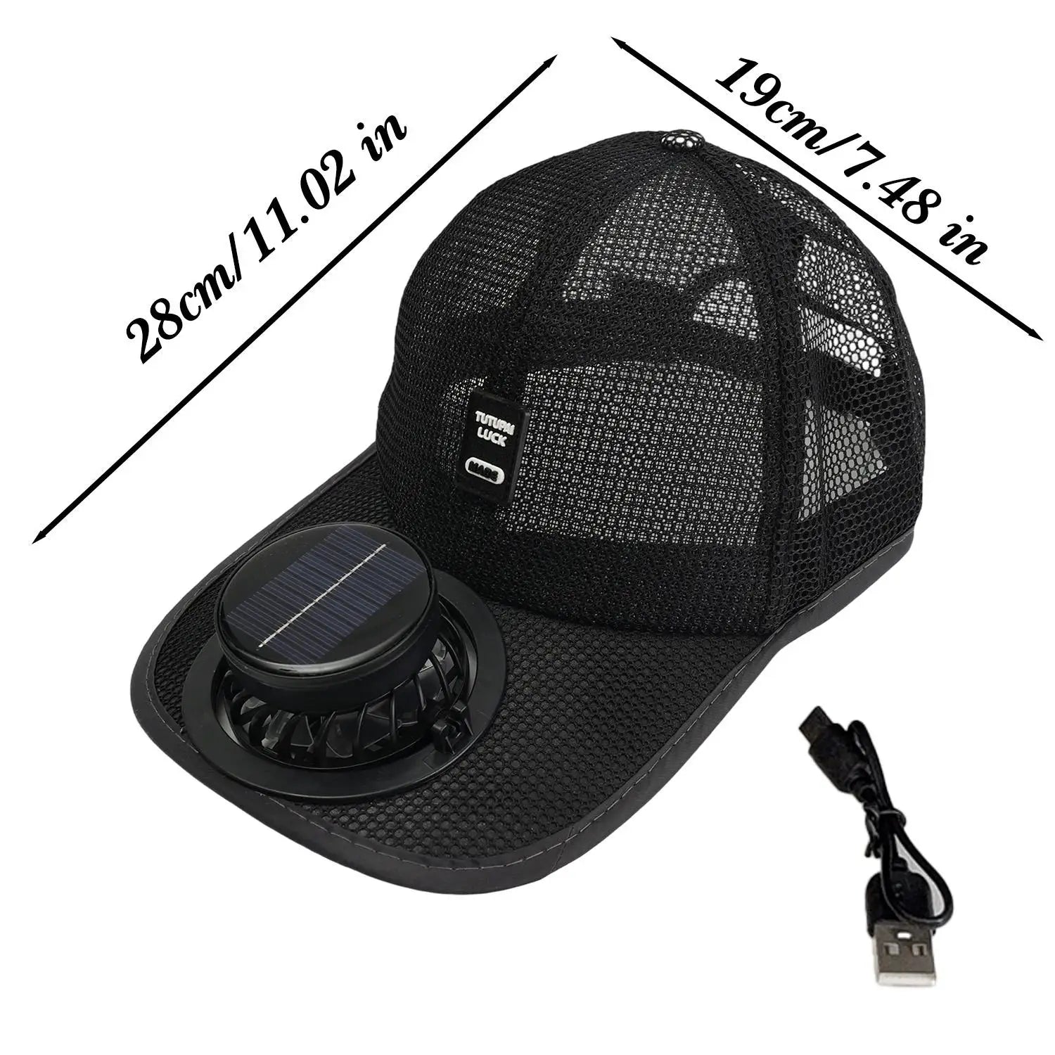 Pack AirCap Gorra con Ventilador + Batería Portátil, El Pack Definitivo